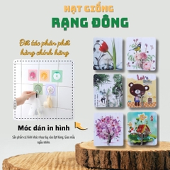 Móc dàn tường in hình -1 cái