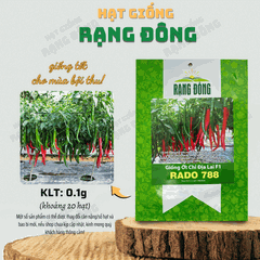Hạt Giống Ớt Chỉ Địa Trái Dài