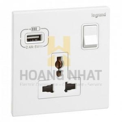 Ổ cắm đa năng có USB Legrand Galion 282442A