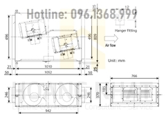 Quạt hút Cabinet 3 pha FV-25SW3