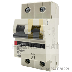 Aptomat MCB BH-D10 2P 20A 10kA C N Mitsubishi