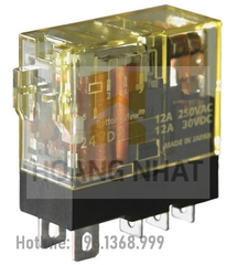 Rơ le trung gian 12A 5 chân dẹt RJ1S-CL-A110 IDEC