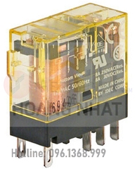 Rơ Le Trung Gian 5A 8 chân dẹt RN2S-NL-D24 IDEC