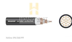 Cáp điều khiển 2.5mm²-300/500V- Cu/PVC/PVC- 20x2.5 Goldcup