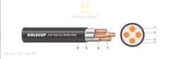 Cáp đồng 4 lõi bọc cách điện Cu/XLPE/PVC 4x185 (0.6/1kV) Goldcup