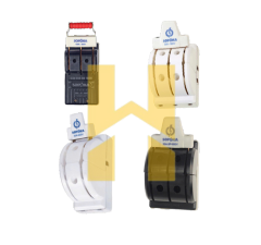 Cầu dao đế sứ cực đúc D19(A)