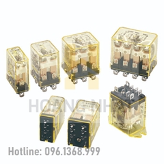 Rơ Le Trung Gian 10A 8 chân dẹt 220-240VAC RH2B-ULAC220-240 IDEC