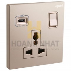 Ổ cắm đa năng có USB type-C Galion 282485-C1