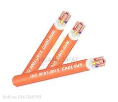 Cáp chống cháy 4 lõi bọc cách điện Cu/Mica/XLPE/Fr-PVC 4x300 (0.6/1kV)