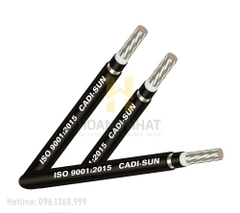 Cáp nhôm ngầm 1 lõi bọc cách điện Al/XLPE/PVC/DATA/PVC 1x500 (0.6/1kV)