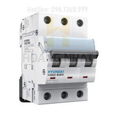 Aptomat MCB HGD63N 3P 63A 6kA Hyundai