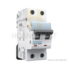 Aptomat MCB HGD63N 2P 63A 6kA Hyundai