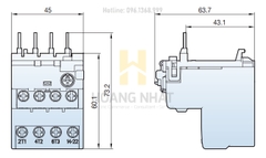 Rơ Le Nhiệt MT-12 (6-9A) LS