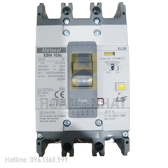 Aptomat ELCB EBN103c 3P 100A 18kA LS