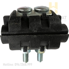 Ghíp chí đôi bọc nhựa 2 bulong 25-150 Đức Phát