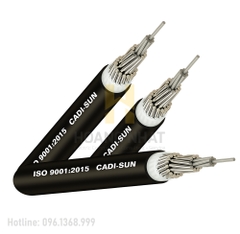 Cáp trung thế bán phần lõi thép Fe/Al/XLPE/PVC 240/56-3.5 (24kV) cách điện XLPE dày 3.5mm, vỏ ngoài bọc PVC