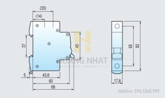 Aptomat MCB BKN-b 1P 63A 10kA LS