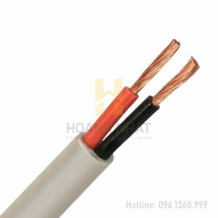 Dây điện mềm bọc PVC 2 lõi tròn VCmt-2x4 (300/500V)