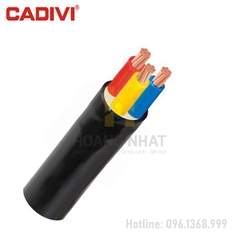 Cáp điện 3 lõi ruột đồng bọc PVC CVV-3x4 (300/500V)