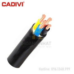 Cáp điện 4 lõi ruột đồng bọc PVC CVV-4x4 (300/500V)