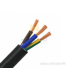 Dây điện mềm bọc PVC 3 lõi tròn VCmt-3x1.5 (300/500V)