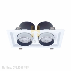 Đèn LED dowlight chiếu điểm 2x30W DFC2301 Duhal