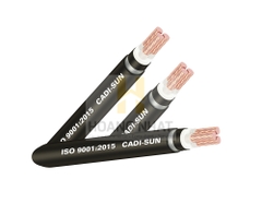 Cáp đồng ngầm 3 lõi bọc cách điện Cu/XLPE/PVC/DSTA/PVC 3x6 (0.6/1kV)