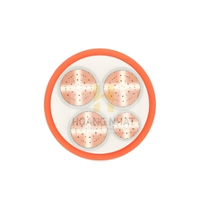 Cáp chậm cháy (3+1) lõi bọc cách điện Cu/XLPE/Fr-PVC 3x400+1x300 (0.6/1kV)
