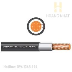 Cáp đồng 1 lõi bọc cách điện Cu/XLPE/PVC 1x150 (0.6/1kV) Goldcup