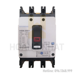 Aptomat MCCB HGM100H-F 3P 100A 26kA Hyundai