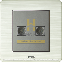 Ổ cắm đôi Tivi V6 Uten