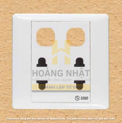 Ổ cắm đơn 2 chấu S98U2XX Sino