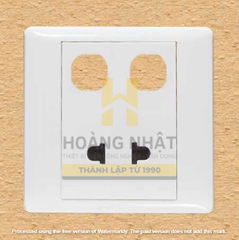 Ổ cắm đơn 2 chấu S98UXX Sino
