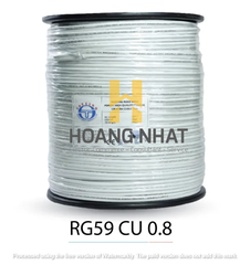 Cáp đồng trục RG59 CU 0.8