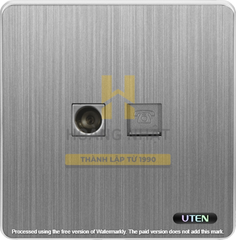 Bộ ổ cắm tivi, điện thoại S300 Uten