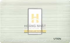 V7.0-Mặt 1 thiết bị cỡ S viền trắng Uten