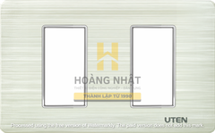 V7.0-Mặt 2 thiết bị cỡ S viền trắng Uten