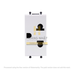 Ổ cắm 3 chấu US cỡ S Q120B Uten