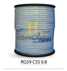 Cáp đồng trục RG59 CCS 0.8 Taesung