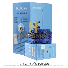Dây cáp mạng UTP CAT6 dầu Taesung