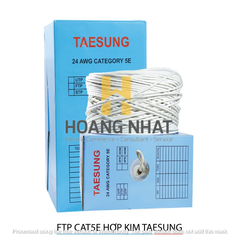 Dây cáp mạng FTP CAT 5E hợp kim Taesung