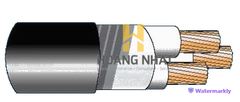 Cáp chống bén cháy theo IEC 60332-1, 0.6/1(1.2)kV, ruột đồng, 3 lõi, cách điện XLPE, không giáp