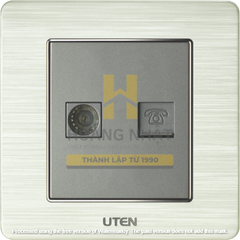 Ổ cắm Tivi,điện thoại V6 Uten