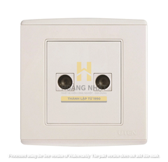 ổ cắm đôi Tivi V4 Uten