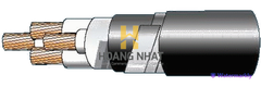 Cáp chống bén cháy theo IEC 60332-1, 0.6/1(1.2)kV, ruột đồng, 4 lõi, cách điện XLPE, giáp sợi thép mạ kẽm (hoặc giáp 2 lớp băng thép)