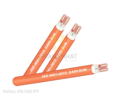 Cáp chống cháy 2 lõi bọc cách điện Cu/Mica/XLPE/Fr-PVC 2x2.5 (0.6/1kV)