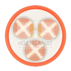 Cáp chậm cháy 3 lõi bọc cách điện Cu/XLPE/Fr-PVC 3x6 (0.6/1kV)