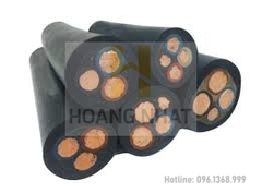 Cáp điện 2 lõi vỏ bọc cao su 300/500V- Cu/NR/NR 2x1.5 Goldcup