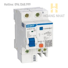 Aptomat chống rò RCBO NXBLE-32 1P+N 32A 30mA 6kA Chint