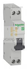 Aptomat RCBO EZ9D33625 1P+N 25A 30mA Easy9 Slim